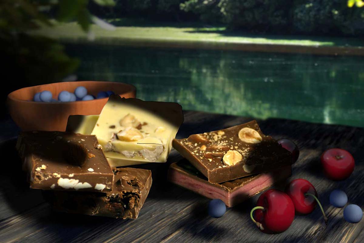 Chocolates tabletas